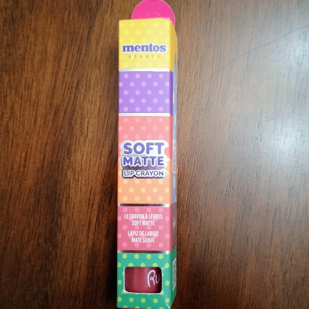 Rude Cosmetics Mentos Soft Matte Lip Crayon, Dark Cherry